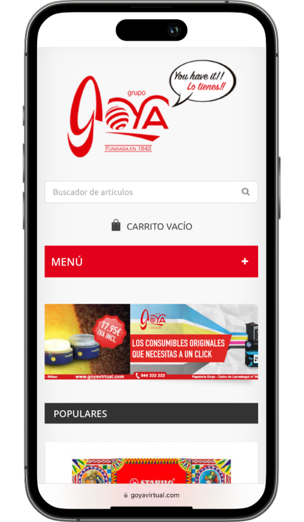 web goya virtual